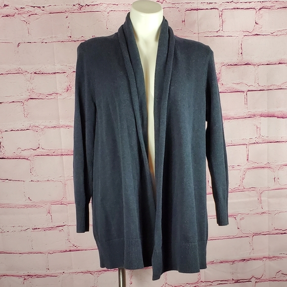 CAbi Victoria Cutout Drape Front Cardigan - Picture 3 of 5